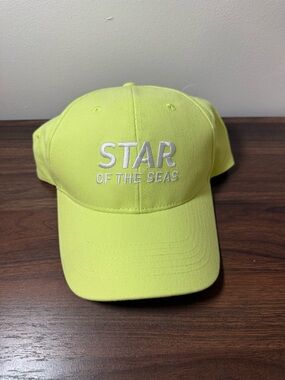 Royal Caribbean Star of the Seas Hat Neon Yellow